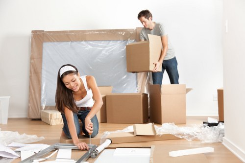 Same day removals team handling urgent residential move in South Kensington
