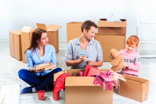 Professional house removals planning in South Kensington with local access challenges