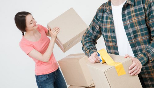 Packing and furniture protection for a South Kensington home move