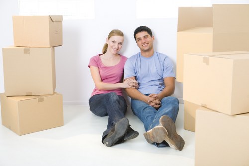 Image showing ethical moving service and anti-slavery commitment in South Kensington