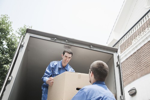 Team using secure loading methods during a move