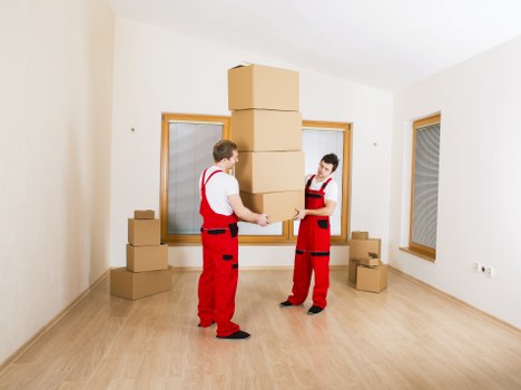 Removal van arranged for a residential move near South Kensington